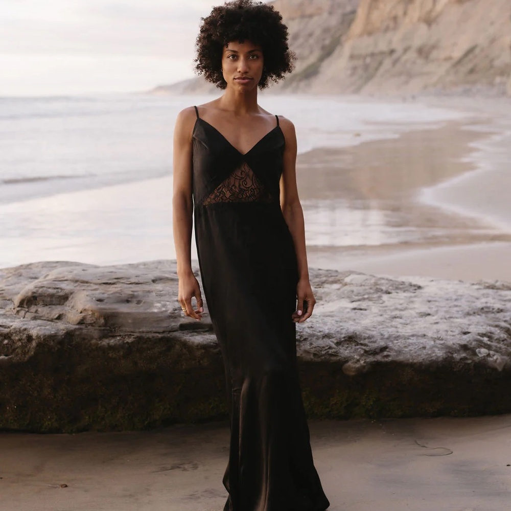 SNDYS Halliwel Maxi Dress - Black